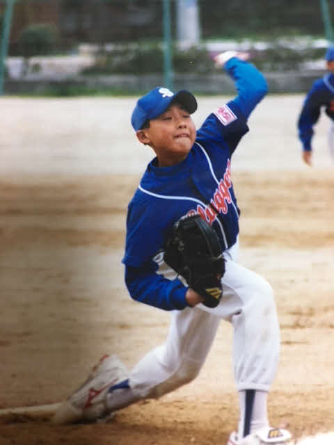 巨人今村の少年野球時代の写真（本人提供）