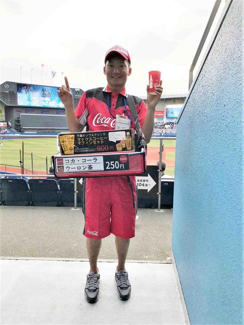 売り子デビューしたばかりで2位にランクインしたつかささん