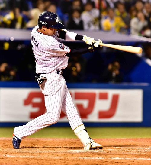 山田哲人ドロー呼ぶ８号 第３打席の右飛で気づき プロ野球 日刊スポーツ