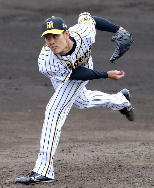 ウエスタンリーグ　阪神対中日　中日戦に先発した望月（撮影・加藤哉）