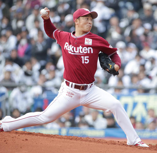 楽天美馬学（2019年3月30日撮影）