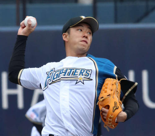 日本ハム斎藤佑樹（19年3月撮影）