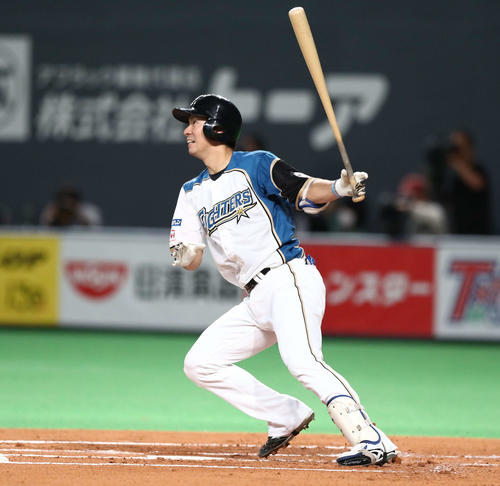 日本ハム松本（18年10月2日撮影）