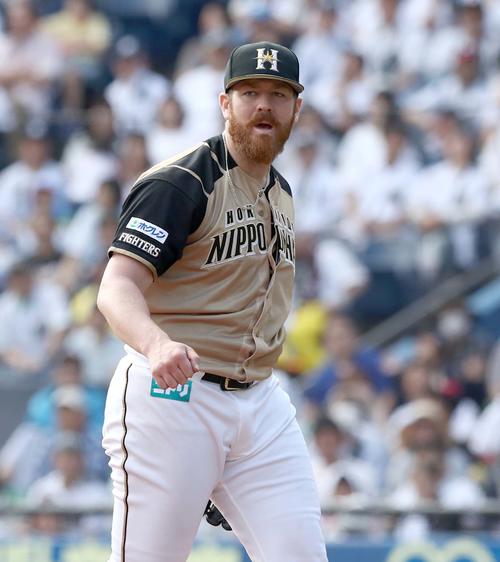 日本ハム・バーベイト（19年撮影）