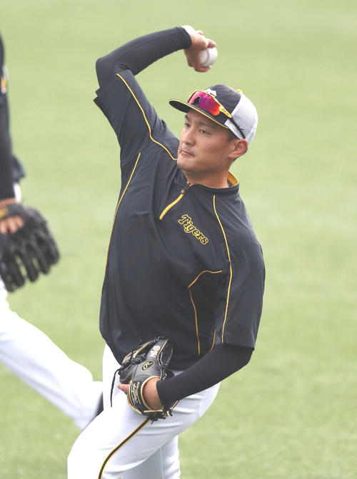 阪神秋山（2019年5月6日撮影）