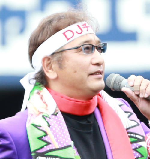 DJチャス。（19年5月撮影）