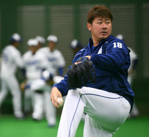 中日松坂大輔（2019年3月3日撮影）