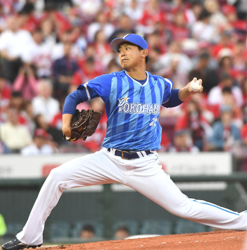 DeNA今永昇太（2019年5月10日撮影）