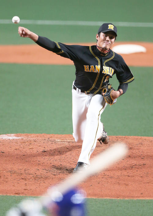 中日対阪神　阪神先発の藤浪晋太郎（2019年3月12日撮影）