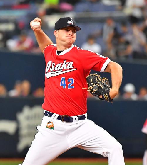 オリックス対西武　オリックス先発タイラー・エップラー（撮影・上田博志）
