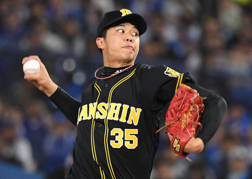 阪神才木浩人（2019年4月24日撮影）