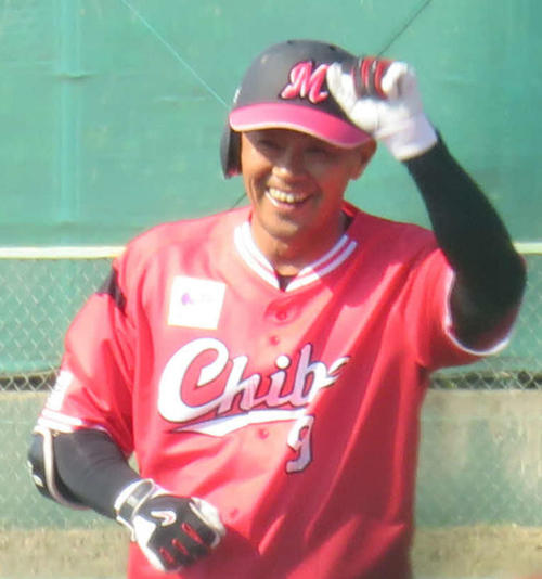 ロッテ福浦和也（2019年5月11日撮影）