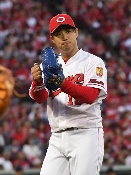 広島野村祐輔（2019年5月14日撮影）