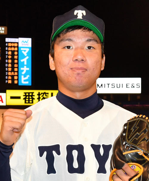 東洋大・村上（19年5月撮影）