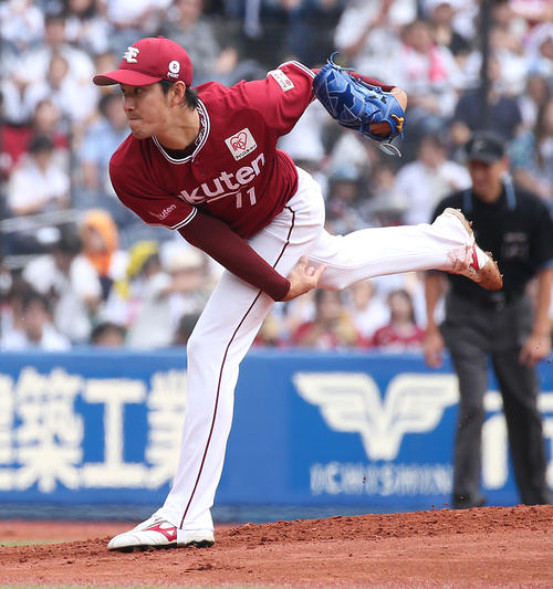 楽天岸孝之（2018年9月16日撮影）