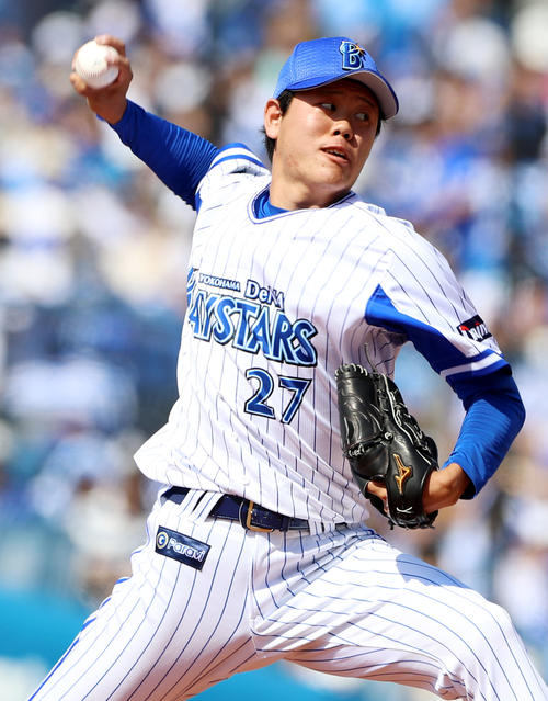 DeNA対阪神　阪神戦に先発する上茶谷（撮影・加藤哉）
