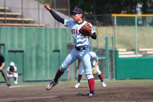 先発した近大・村西（撮影・柏原誠）