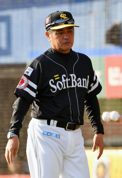 ソフトバンク工藤監督（撮影・滝沢徹郎）