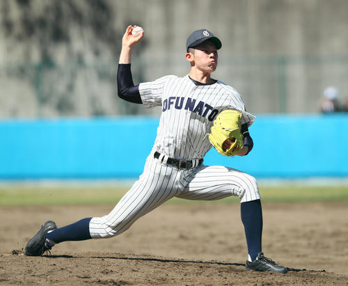大船渡・佐々木朗希（2019年5月3日撮影）