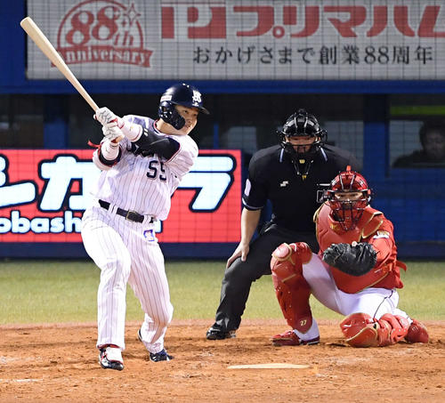 ヤクルト村上宗隆（2019年4月29日撮影）