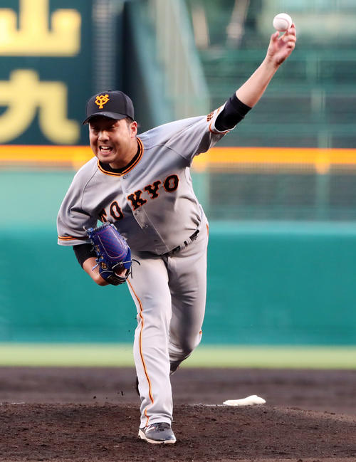 阪神対巨人　阪神戦に先発する今村（撮影・加藤哉）