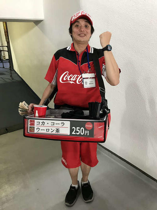 売り子ペナントレース5月ラウンドで1位になった近藤さん