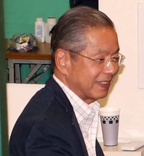 衣笠球団社長（2019年4月14日撮影）