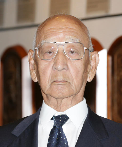 「学生野球資格回復研修特例」の面接に出席した杉下茂氏（撮影・中島郁夫）