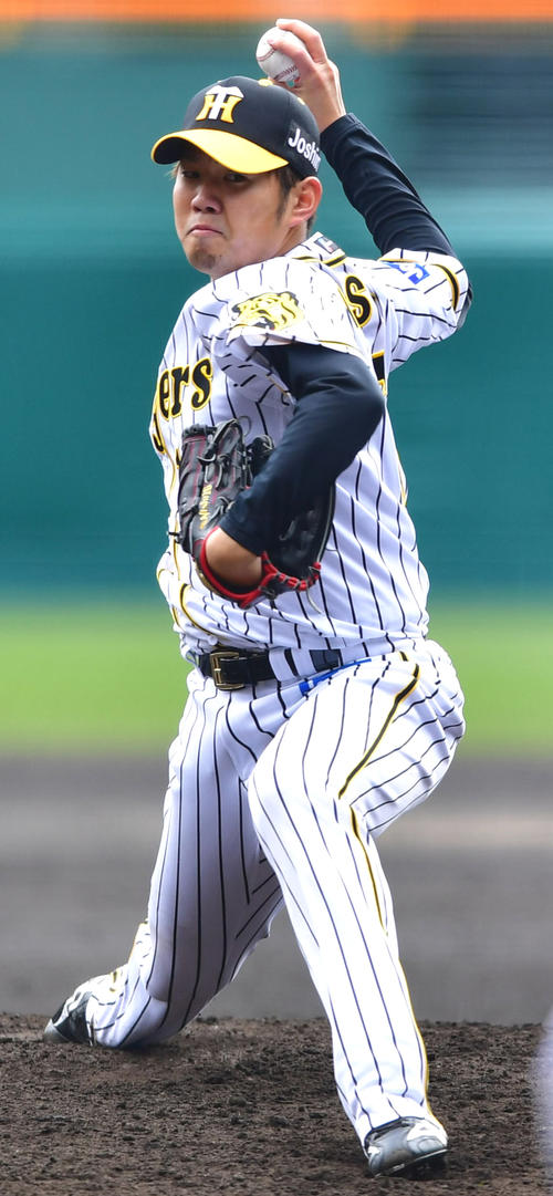 阪神西勇輝（2019年3月17日撮影）