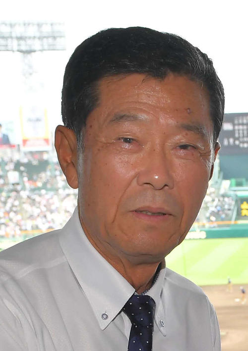 渡辺元智氏（18年8月撮影）
