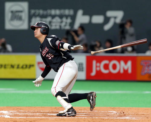 ロッテ吉田裕太（2019年5月29日撮影）