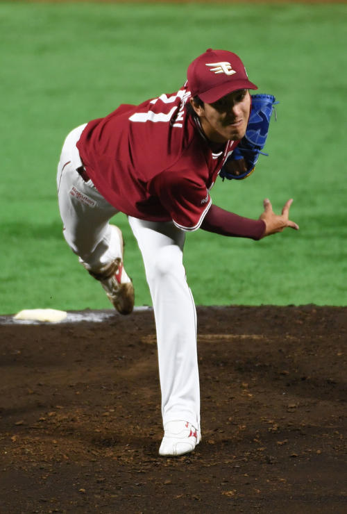 楽天の岸孝之投手（2019年6月1日撮影）