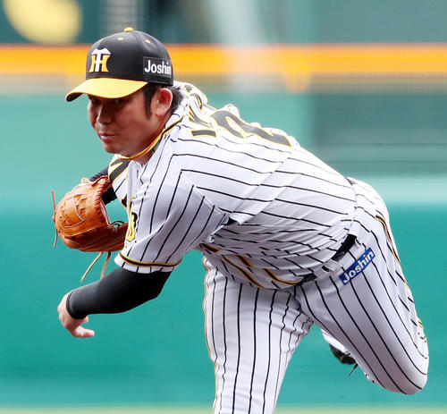 阪神対日本ハム　日本ハム戦に先発する岩田（撮影・加藤哉）