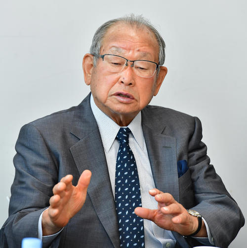 吉田義男氏（2019年3月26日撮影）
