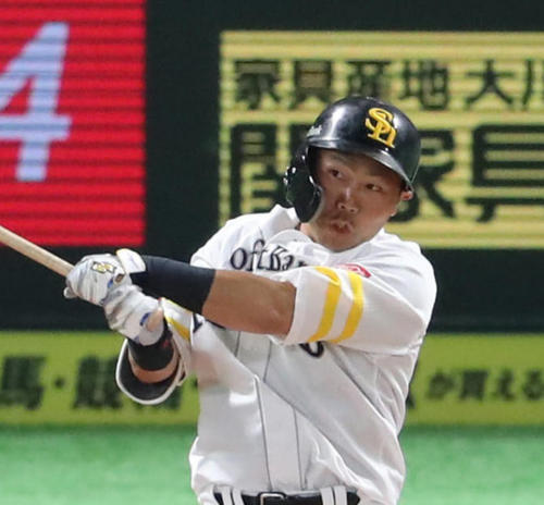 ソフトバンク中村晃（2019年5月31日）