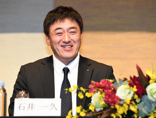 石井一久GM（2018年11月22日撮影）