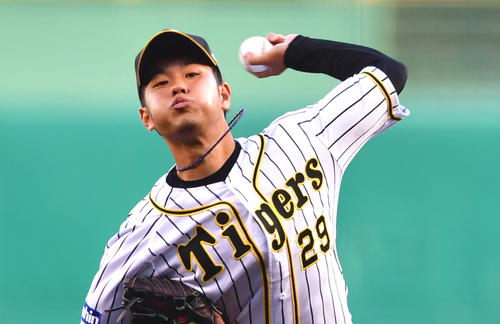 阪神高橋遥人（2019年5月30日撮影）