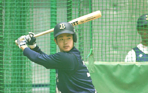 オリックス太田椋（2019年1月18日撮影）