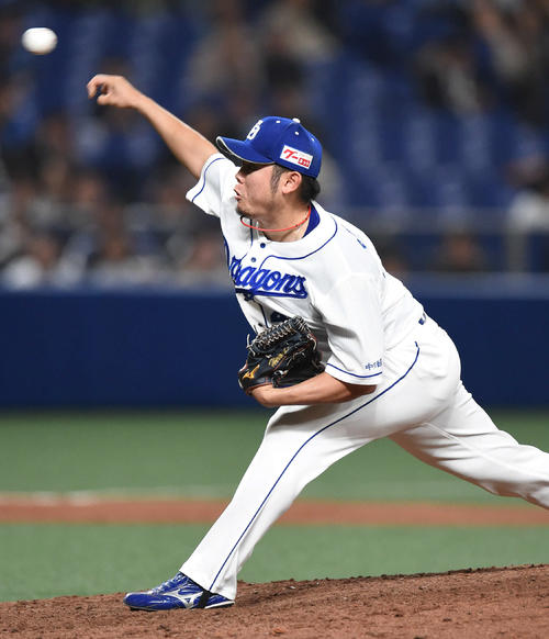 中日鈴木博志（2019年4月17日撮影）