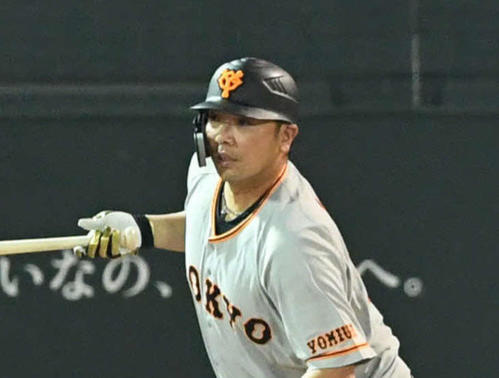 巨人阿部慎之助（2019年5月3日撮影）