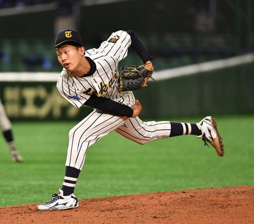 東海大・山崎伊織（2019年6月11日撮影）