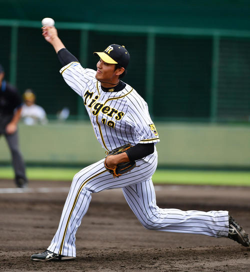 2軍戦に先発する藤浪晋太郎（撮影・清水貴仁）