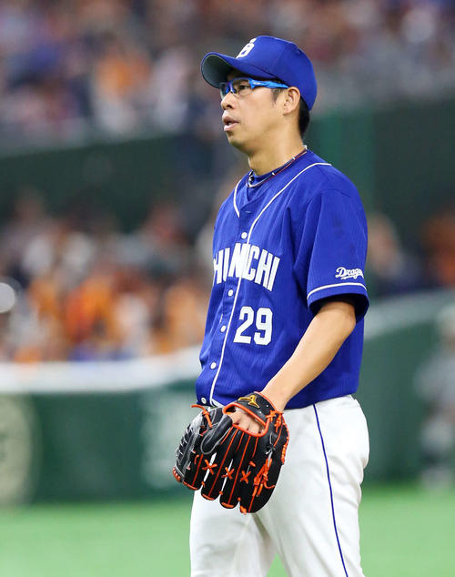 中日山井大介（2019年5月1日撮影）