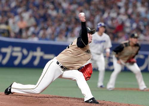 中日対日本ハム　日本ハム先発の吉田輝（撮影・佐藤翔太）