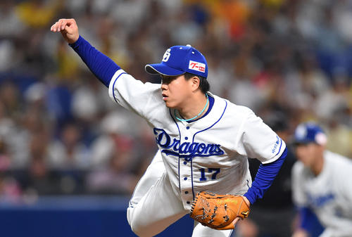 中日柳裕也（2019年6月30日）