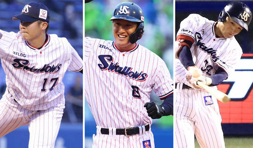 左から清水昇、中山翔太、宮本丈