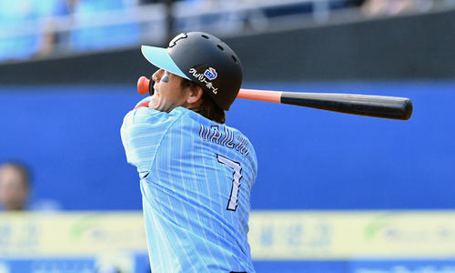 ロッテ鈴木大地（2019年6月16日撮影）