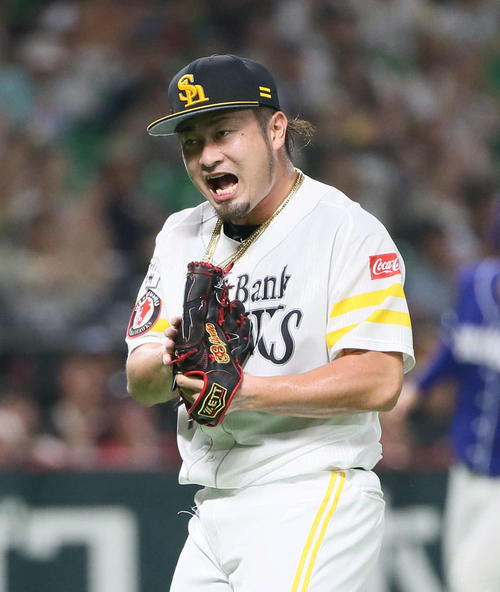 ソフトバンク森唯斗投手（2019年6月6日撮影）