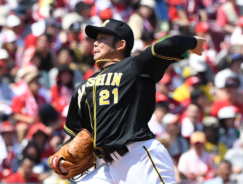 阪神岩田稔投手