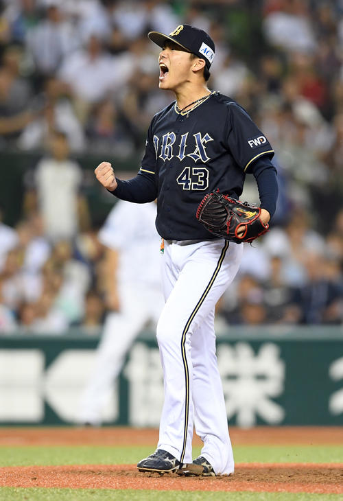 山本由伸 投球ポーズフィギュア　オリックス　背番号43番 オリックス】前佑囲斗、1軍初昇格 山本由伸の背番号43を継承した